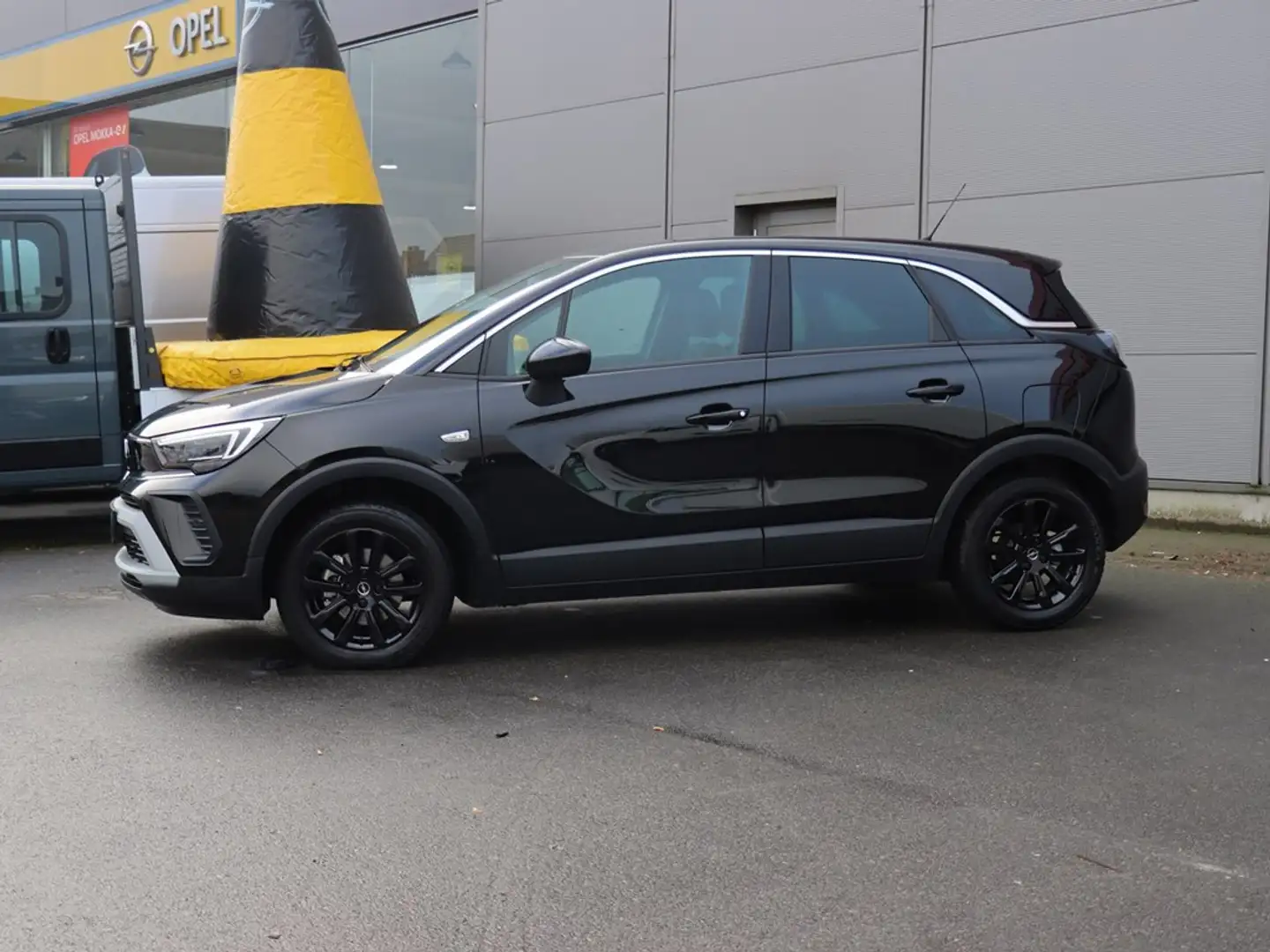 Opel Crossland ELEGANCE 1.2T |AT6|KEYLESS|ECC|CAMERA+SENSOREN| Zwart - 2