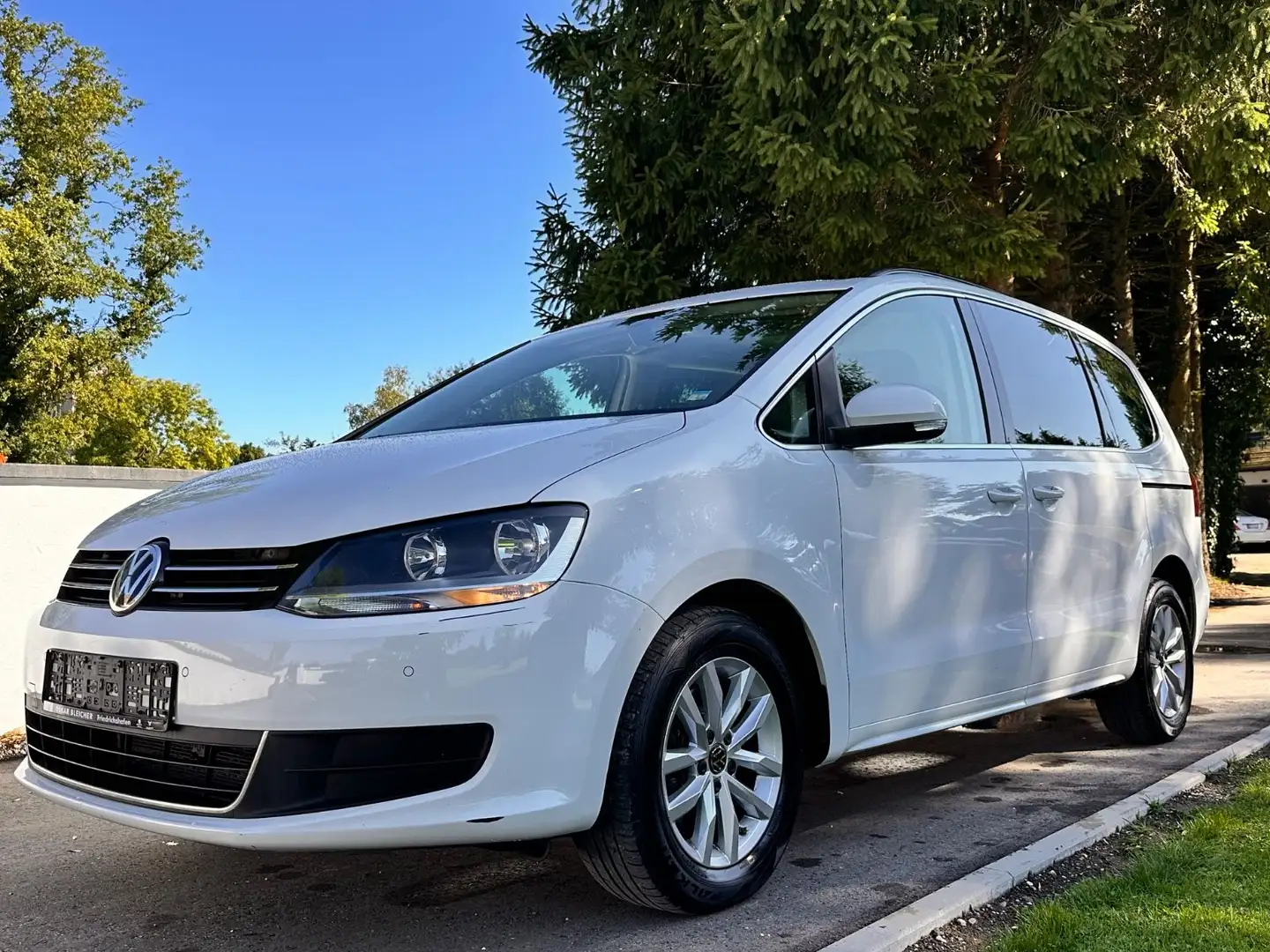 Volkswagen Sharan Comfortline BMT/Start-Stopp ACC Blanc - 1