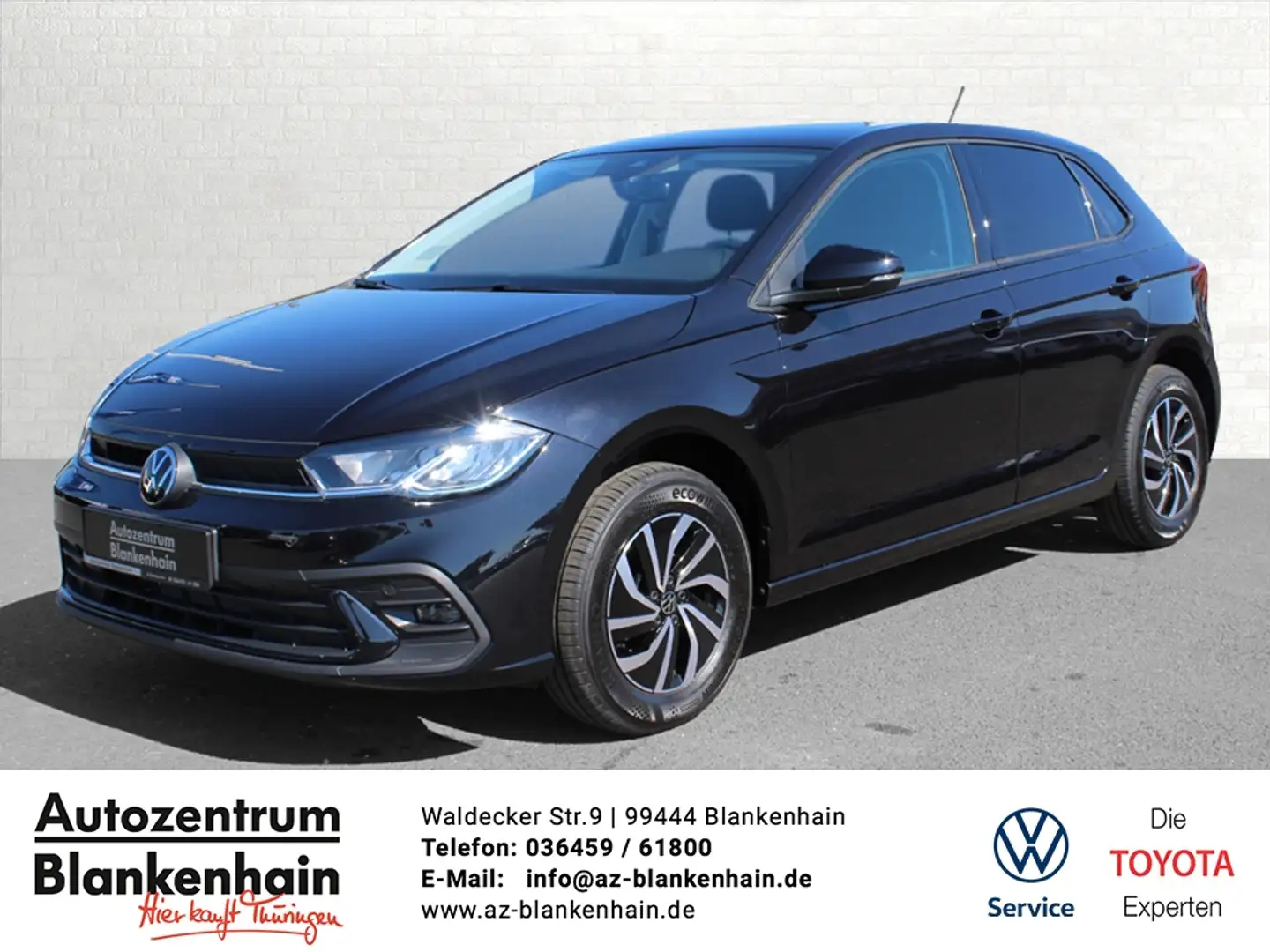 Volkswagen Polo 1,0 TSI DSG*Alu*Kamera*Sitzhzg. Schwarz - 1