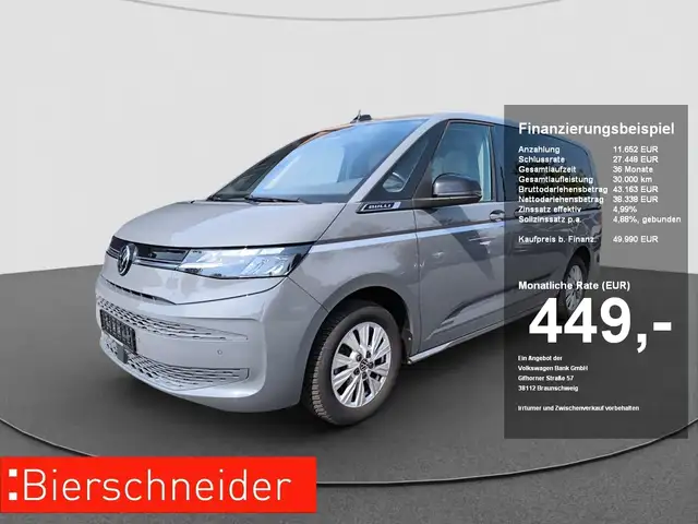 Volkswagen T7 Multivan 2.0 TSI DSG Life lang AHK PANO NAVI ACC 7 SITZER K
