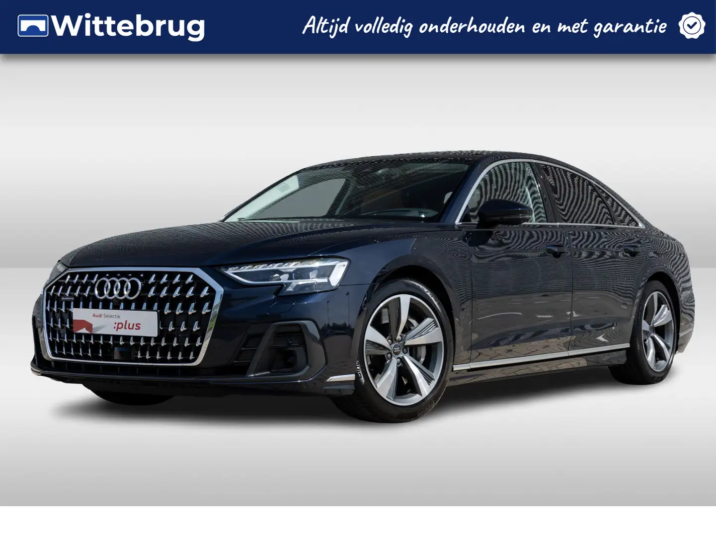 Audi A8 60 TFSI e 462pk quattro | Nieuw 172k | Panoramadak Blauw - 1
