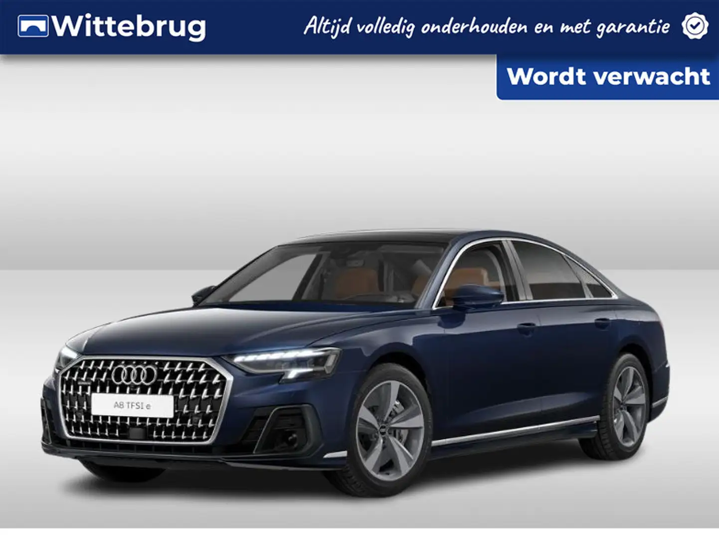 Audi A8 60 TFSI e 462pk quattro | Panoramadak | B&O Advanc Blauw - 1