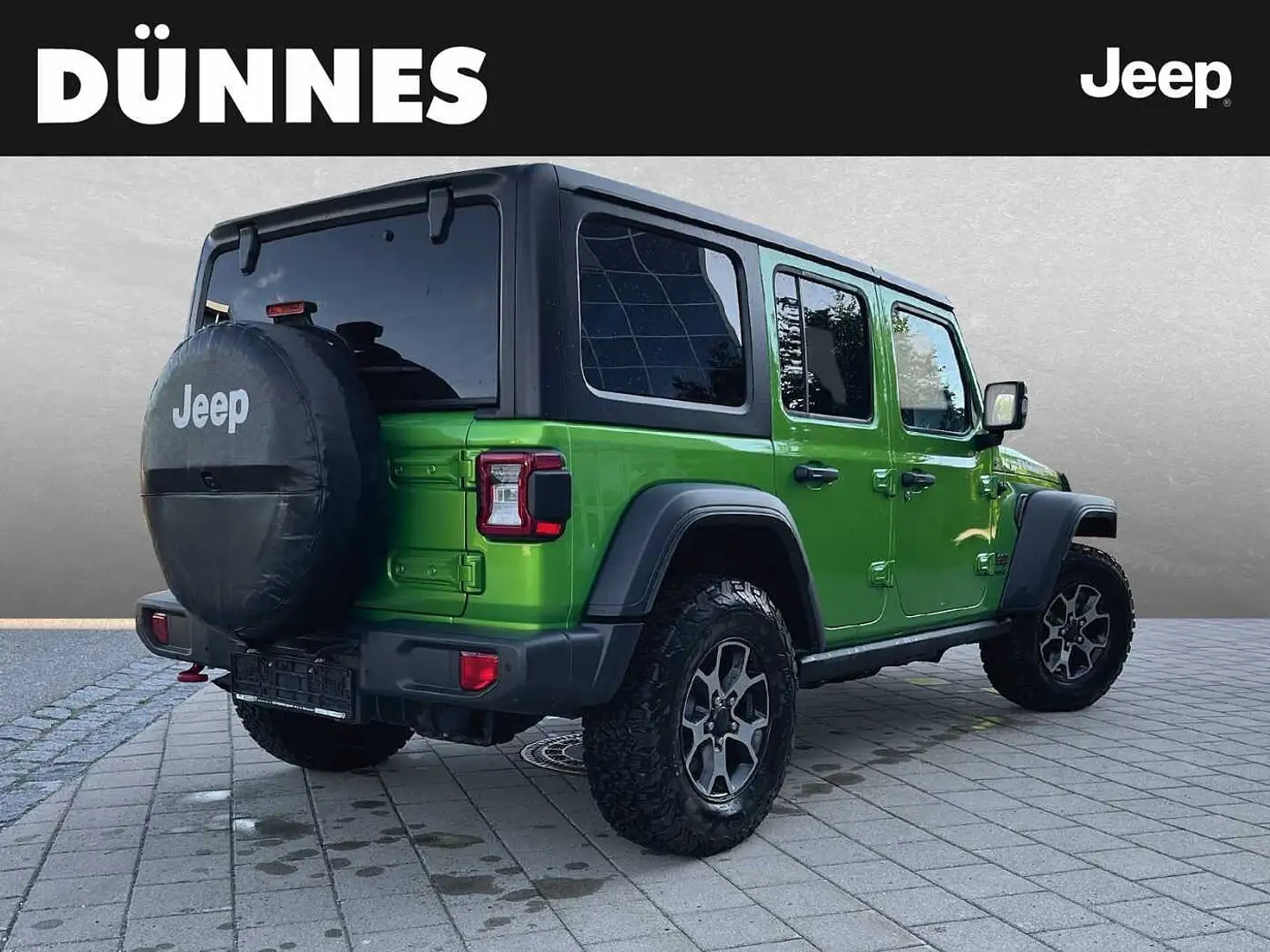 Jeep Wrangler Unlimited Rubicon 2.2 CRDi Hardtop AWD Grün - 2