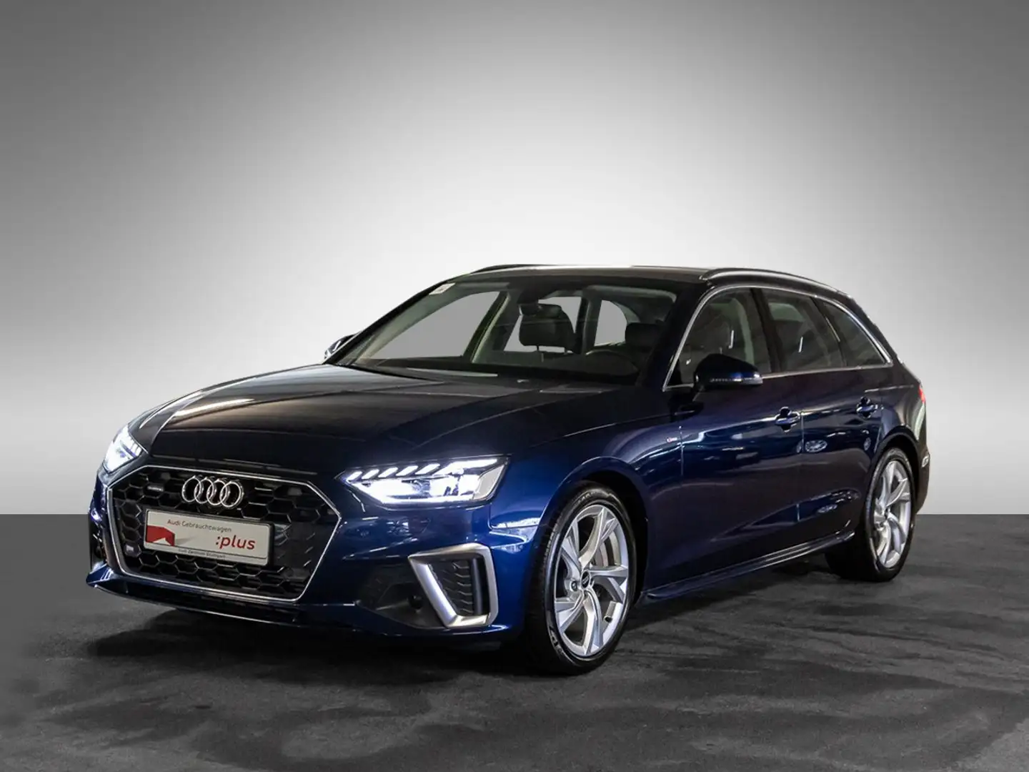 Audi A4 Avant 45 TFSI qu S line Matrix virtCo 360° B&O Blau - 2