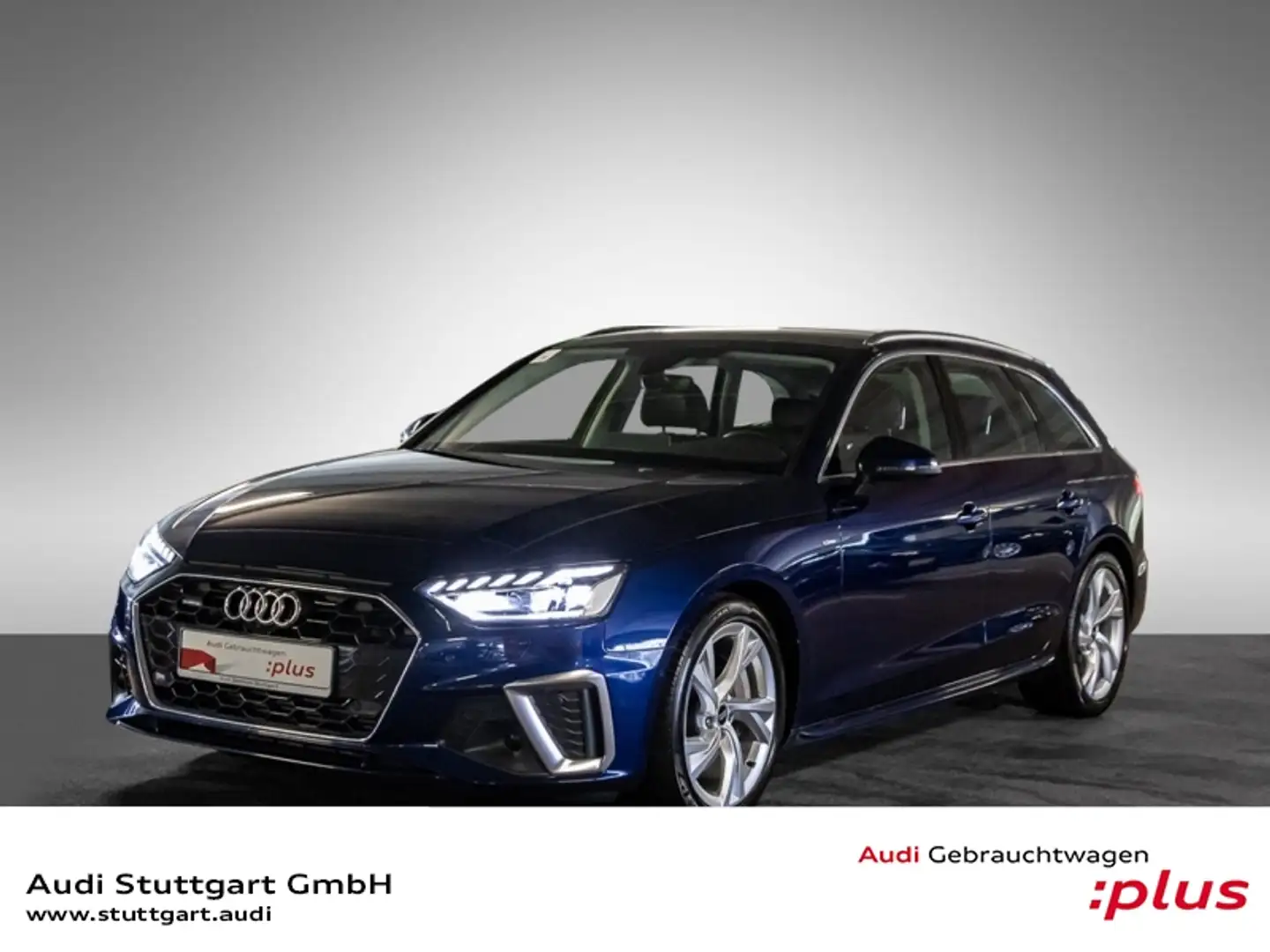 Audi A4 Avant 45 TFSI qu S line Matrix virtCo 360° B&O Blau - 1