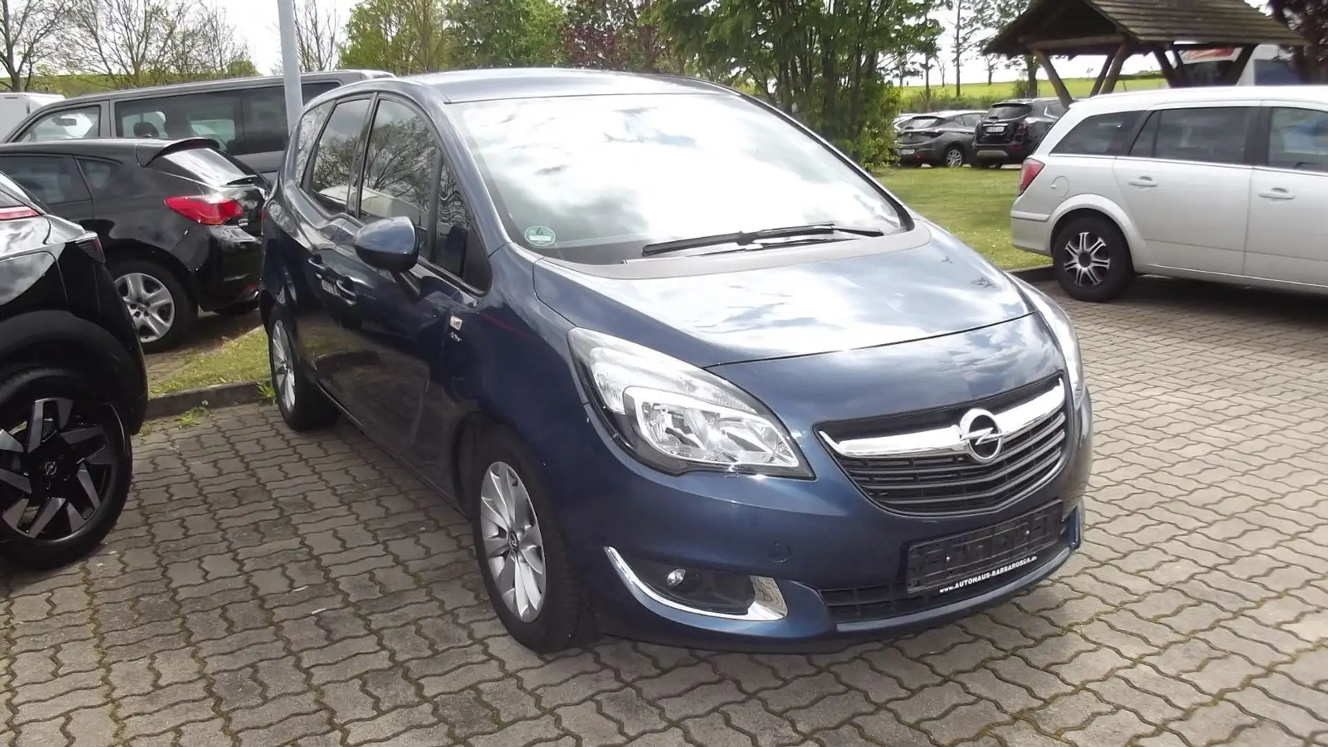 Opel Meriva B Drive,Sitzheizung v.Lenkradheizung, Kék - 1