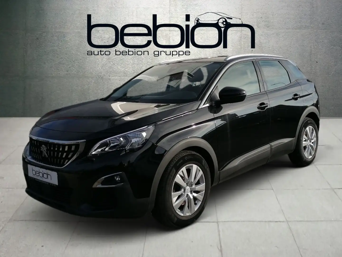 Peugeot 3008 1.2 PureTech 130 Active SpurH LM KAM Navi Schwarz - 2