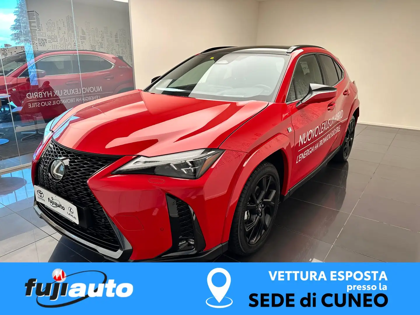Lexus UX 300h UX 300h 2.0 F-Sport 4wd cvt Piros - 1