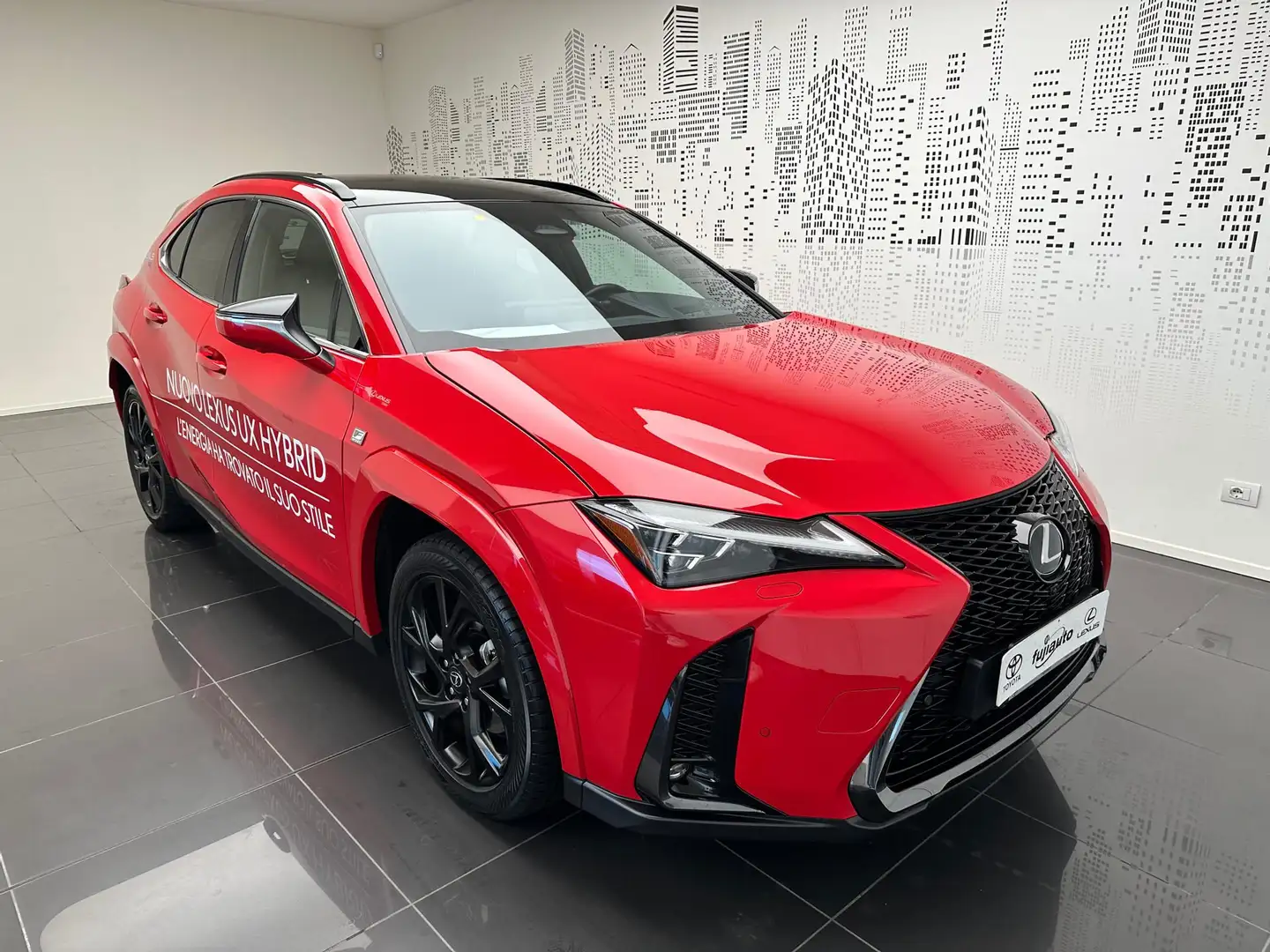 Lexus UX 300h UX 300h 2.0 F-Sport 4wd cvt Piros - 2