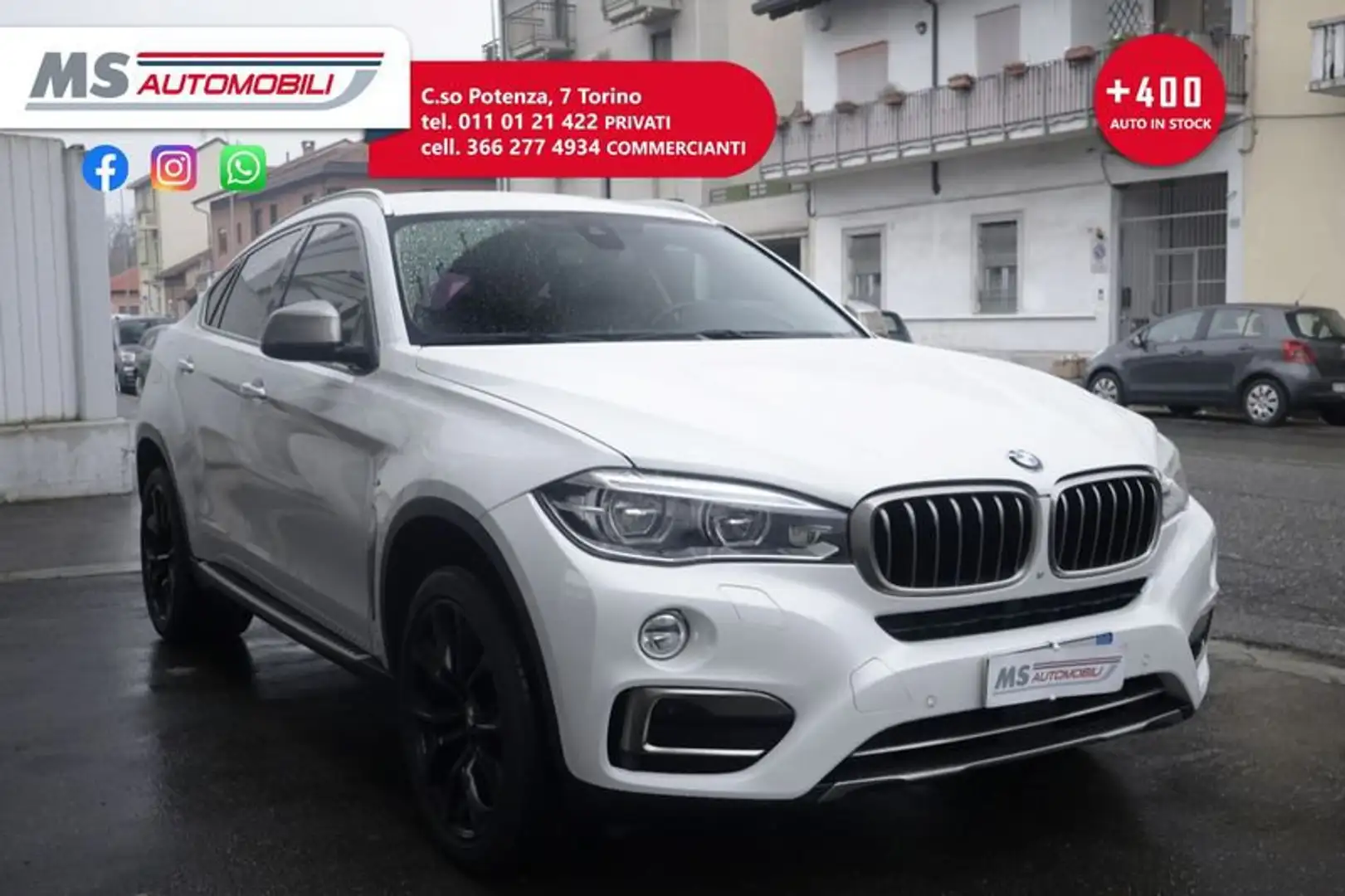 BMW X6 BMW X6 xDrive30d Extravagance Unicoproprietario Fehér - 1