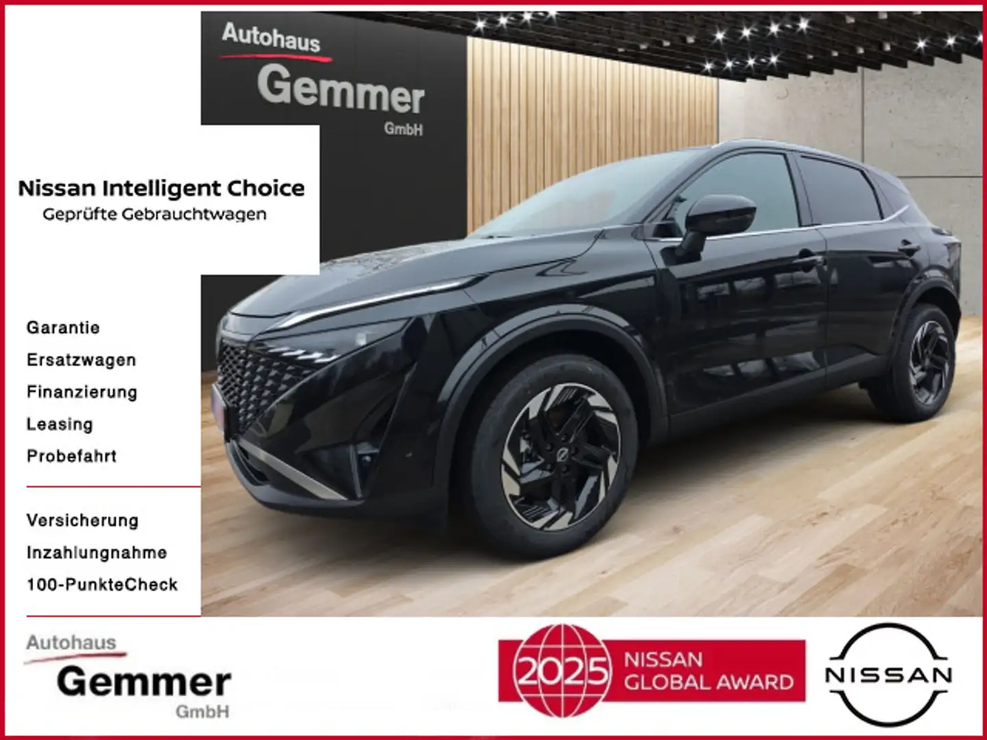 Nissan Qashqai QASHQAI N-CONNECTA 1.5 e-POWER 4x2  205 PS Schwarz - 1