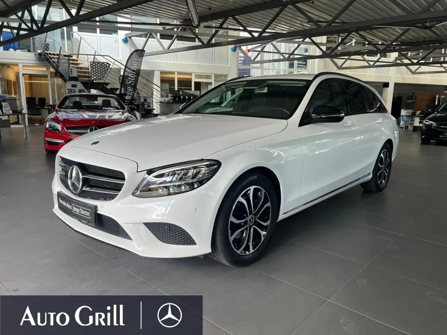 Mercedes-Benz C 180 T Avantgarde (EURO 6d-TEMP) +LED+AHK+Navi Wit - 1