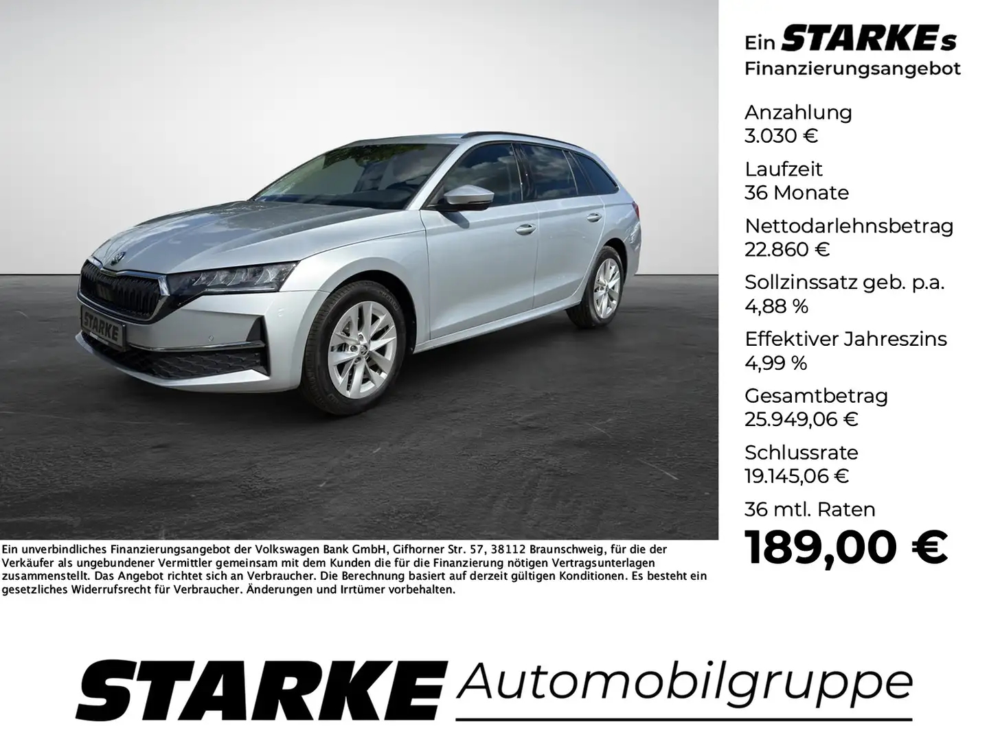 Skoda Octavia Combi 1.5 TSI mHEV DSG Selection Argent - 1