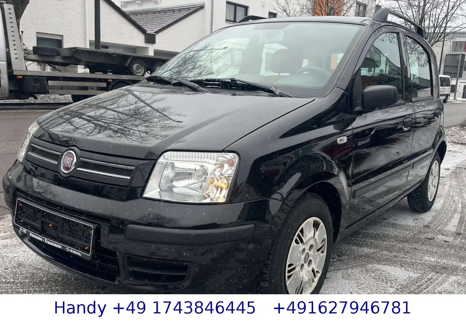 Fiat Panda 1.2 8V Dynamic/KLIMA/TÜV AU NEU Schwarz - 1