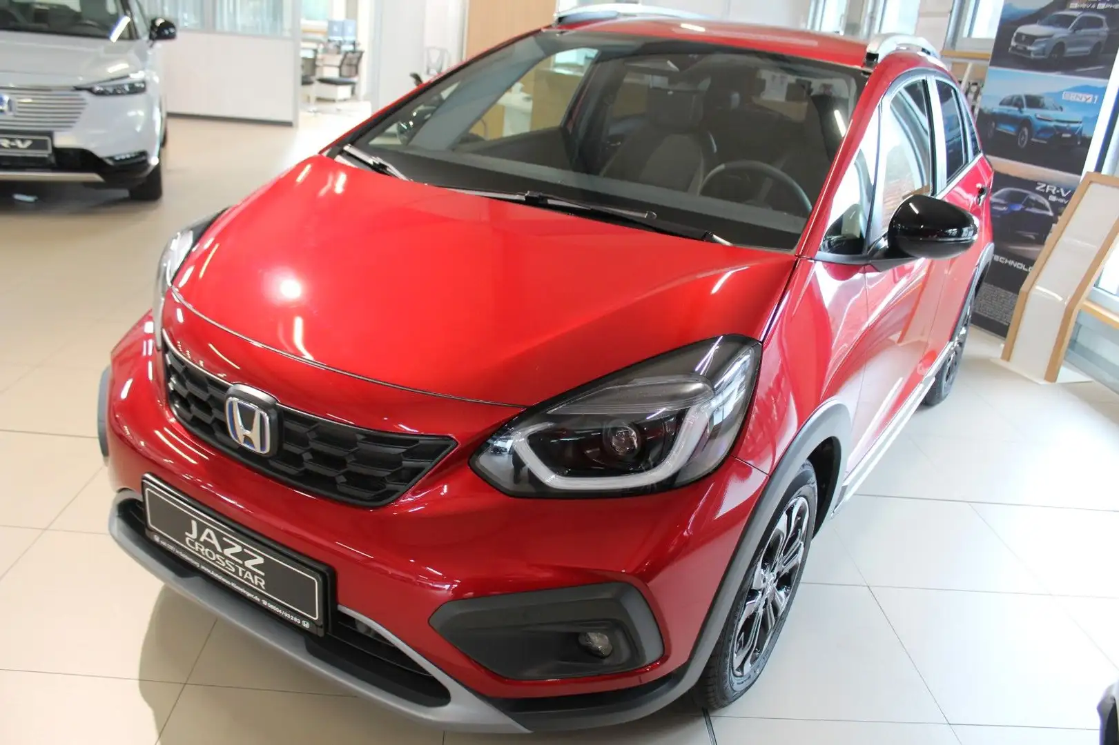 Honda Jazz 1.5 Hybrid i-MMD Crosstar Advance Rouge - 1