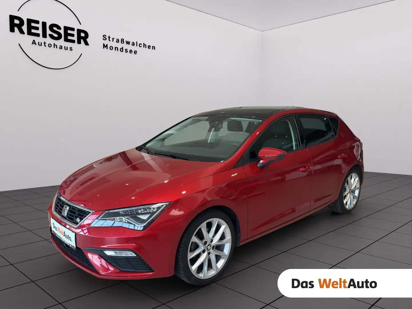 SEAT Leon FR Black-Edition 1,5 TSI DSG Rot - 1