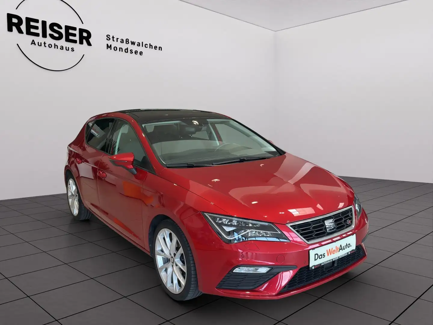 SEAT Leon FR Black-Edition 1,5 TSI DSG Rot - 2