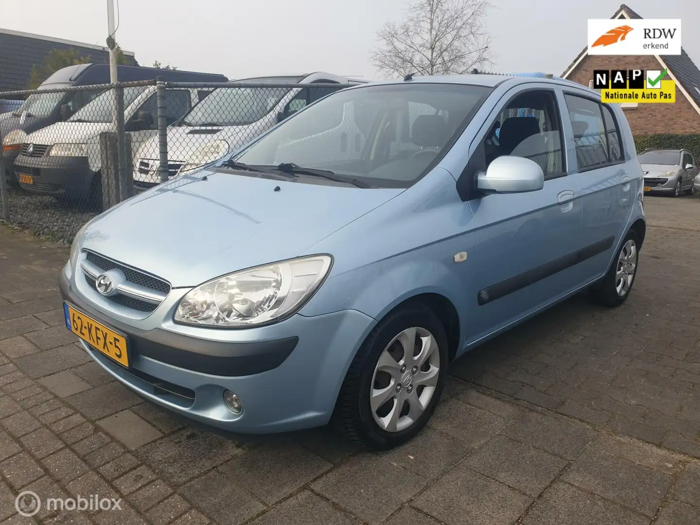 Hyundai Getz 1.4i Active Cool 5drs airco Blau - 1