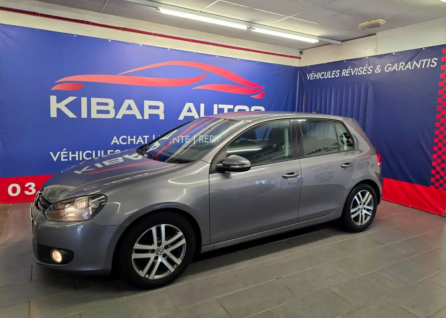 Volkswagen Golf 1.6 TDI 105CV*1ÉRE MAIN*CARNET*GARANTIE 12 MOIS Grigio - 2