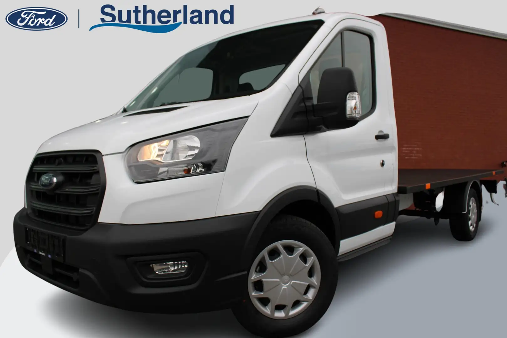 Ford Transit 350 2.0 TDCI L4H1 Trend Chassis cabine 129 PK | Au Wit - 1