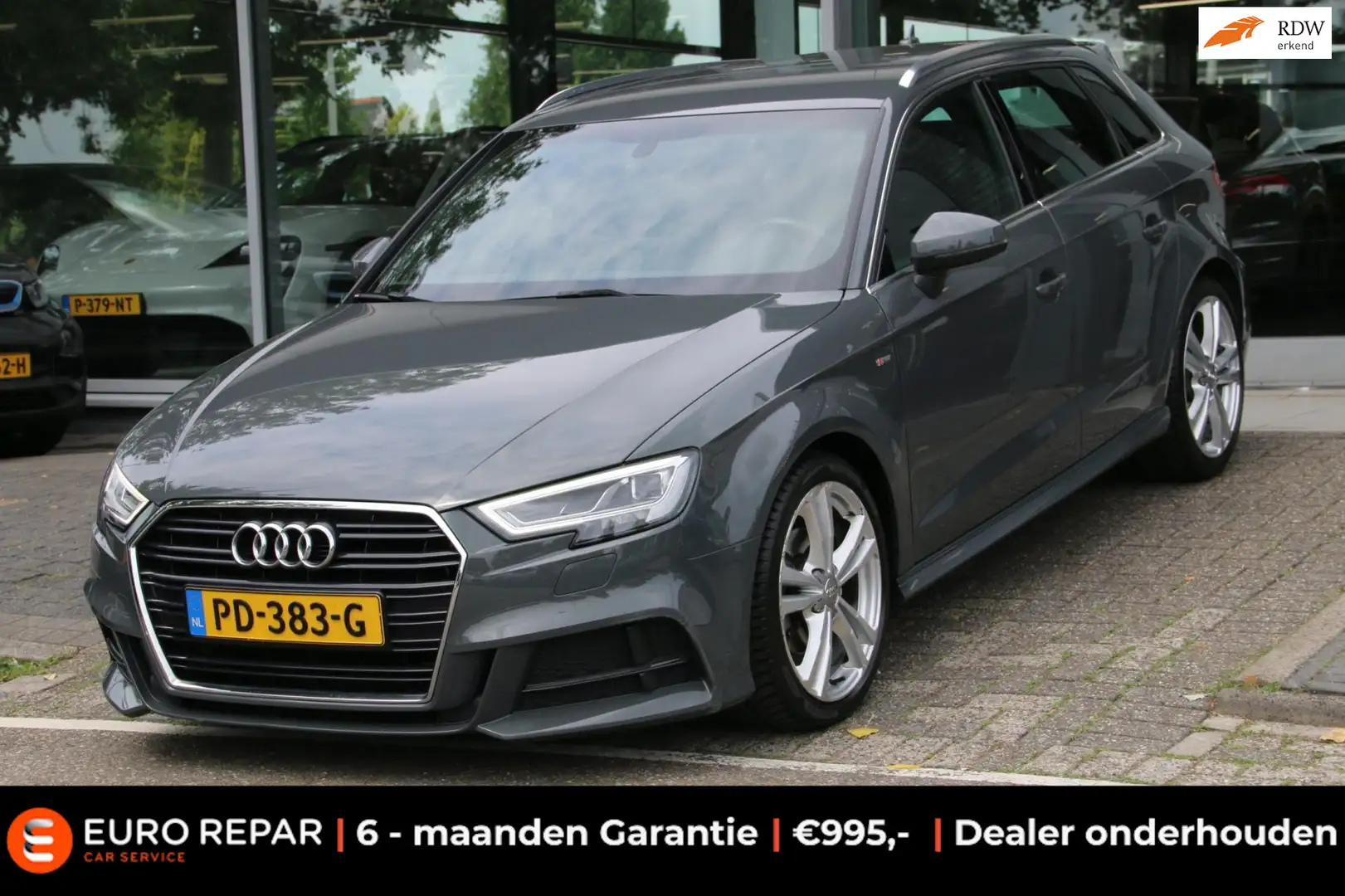 Audi A3 Sportback 1.0 TFSI Sport S Line Edition Grijs - 1