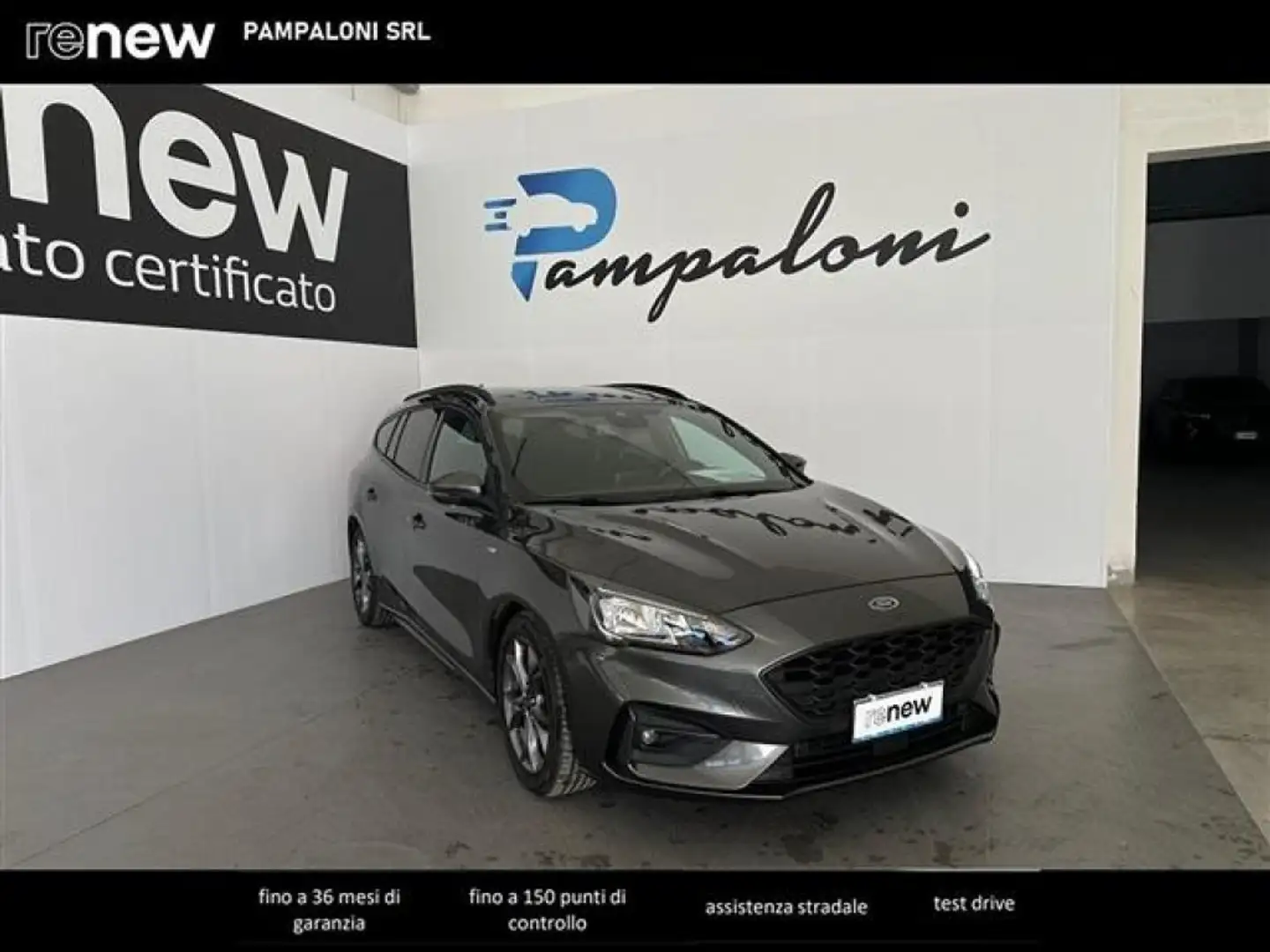Ford Focus Station Wagon 1.0 EcoBoost 125cv ST-Line Co- Grigio - 1