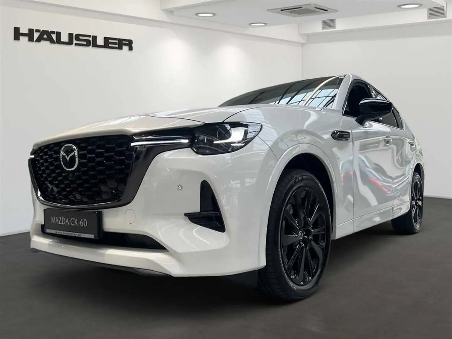 Mazda CX-60 Homura PHEV AWD mit Leder, Bose, Matrix-LED & 360° Weiß - 1