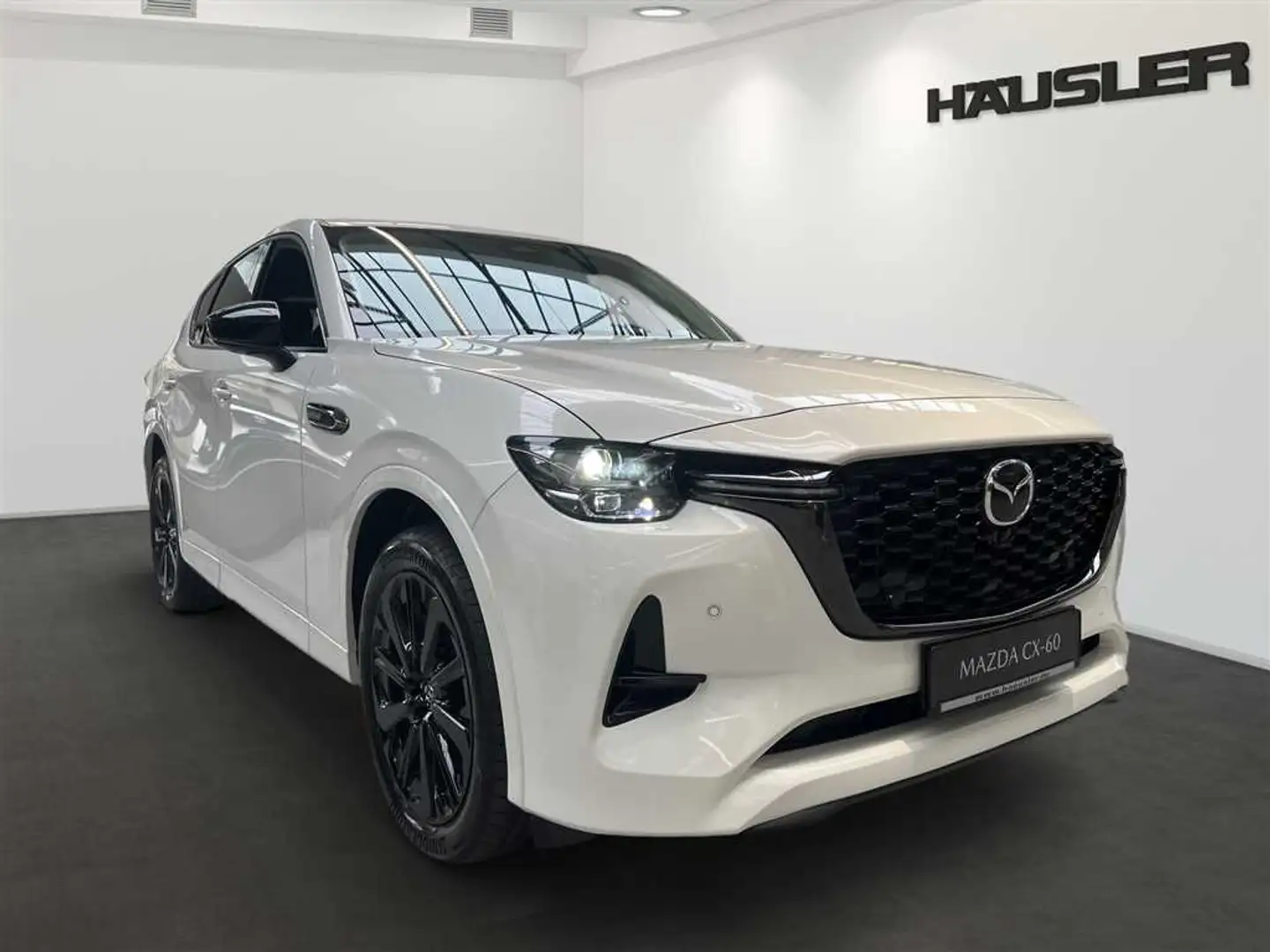 Mazda CX-60 Homura PHEV AWD mit Leder, Bose, Matrix-LED & 360° Weiß - 2