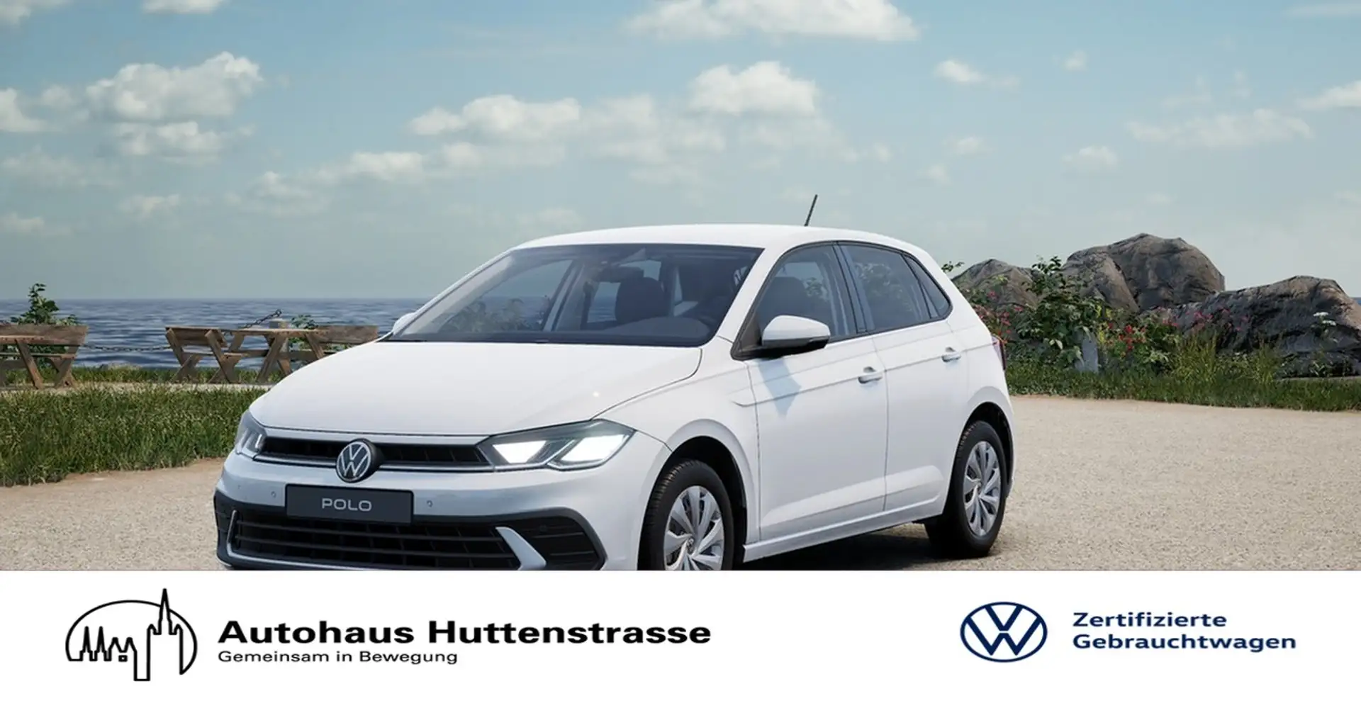 Volkswagen Polo Life 1,0 l 59 kW (80 PS) 5-Gang Weiß - 1