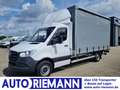 Mercedes-Benz Sprinter 315 RWD Pritsche Schiebe Plane LBW KLIMA Weiß - thumbnail 1