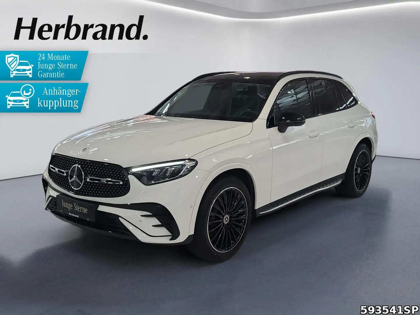 Mercedes-Benz GLC 220 d 4M AMG  Night Pano AHK LED Memory20LM Weiß - 1