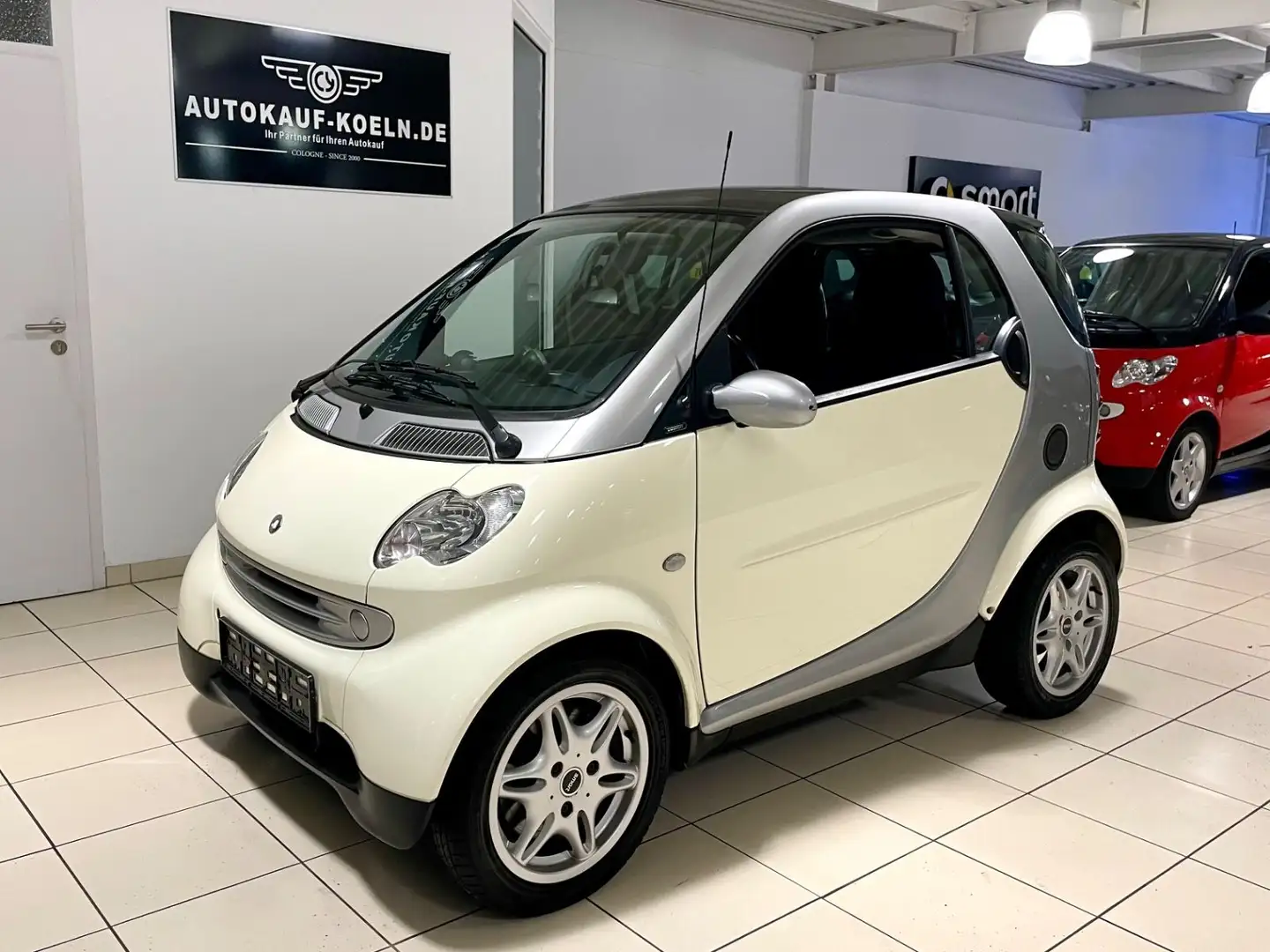 smart forTwo coupe passion Nur 38.000km/Klima/Alus/SHZ Красный - 1