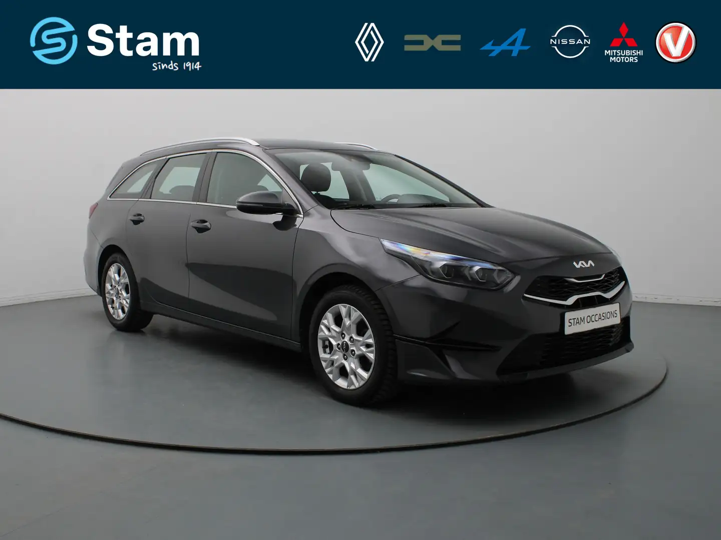 Kia Ceed SW / cee'd SW Sportswagon 160pk T-GDi DynamicLine Camera | Adapt Grau - 1