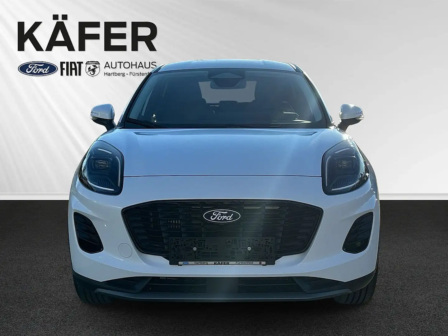 Ford Puma 1,0 EcoBoost Hybrid Titanium Weiß - 2