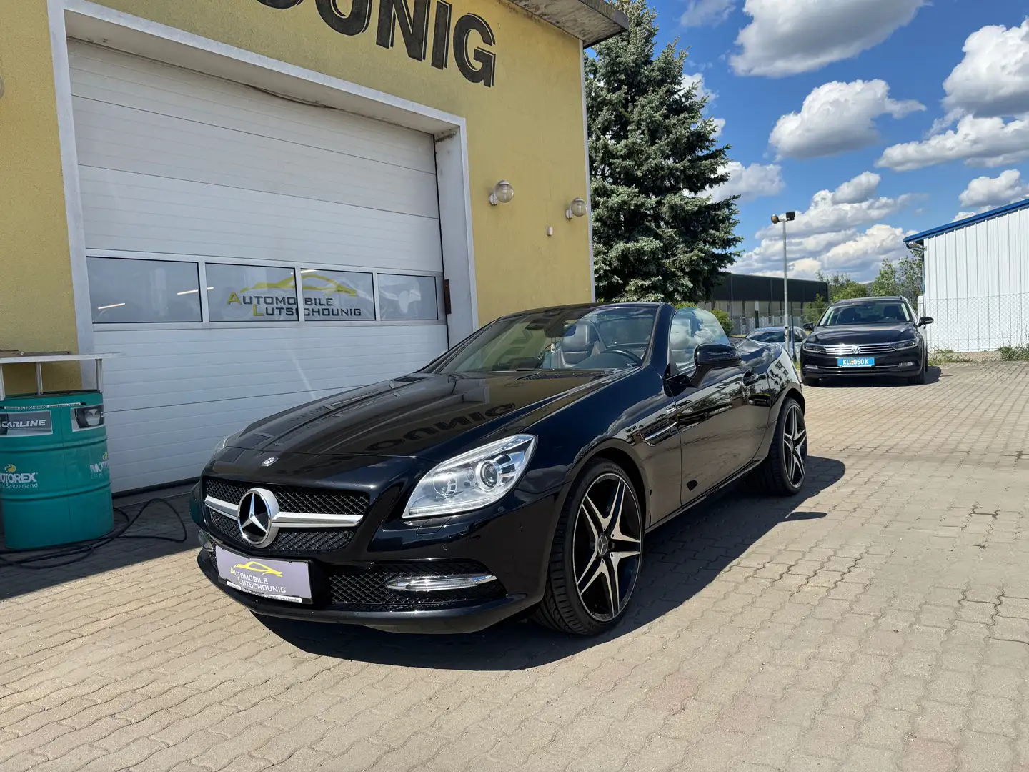 Mercedes-Benz SLK 200 Avangarde 2.0 Turbo Deutsche Papiere Schwarz - 2