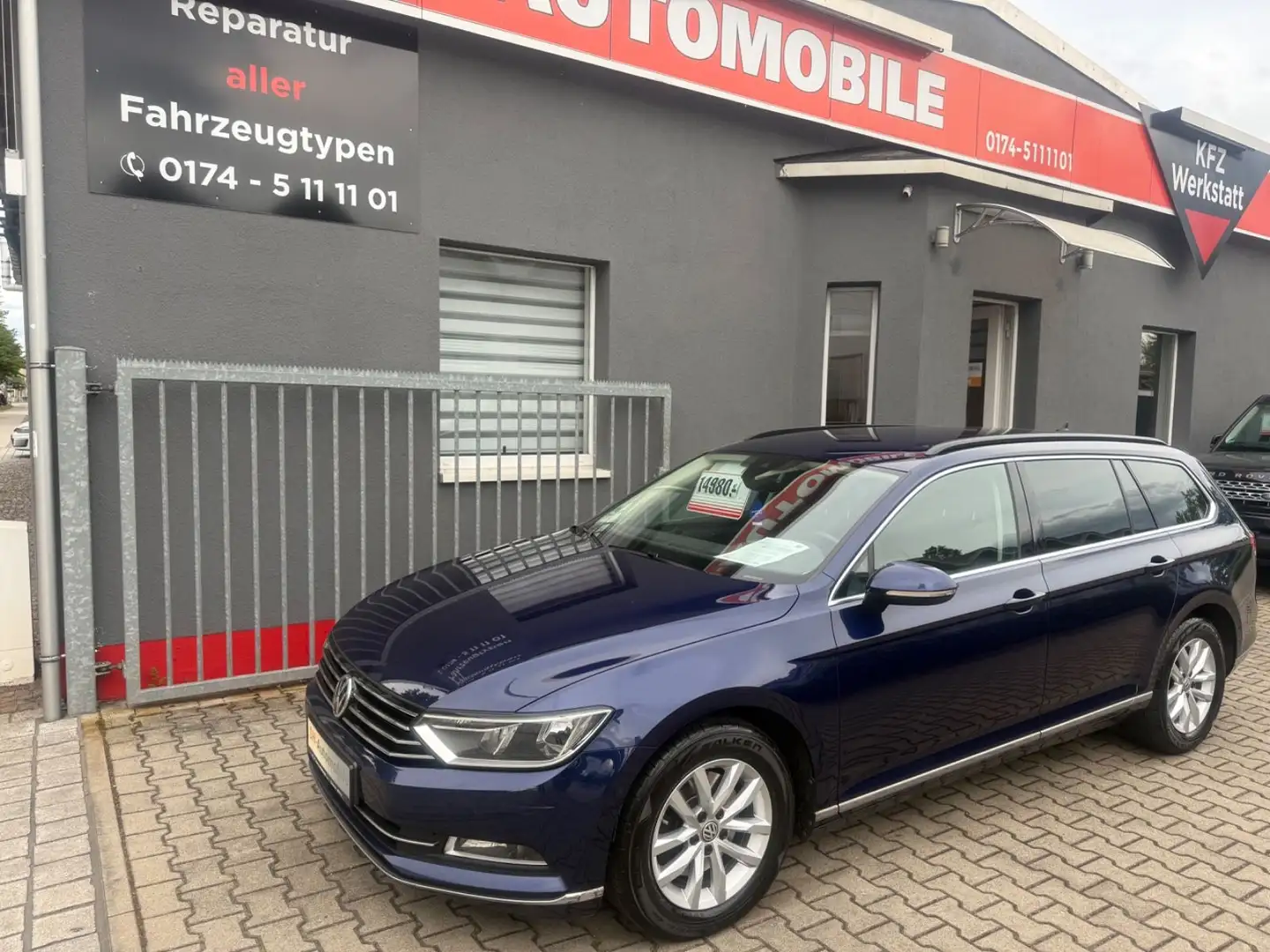 Volkswagen Passat Variant Comfortline 4Motion, Kamera.AHK Bleu - 1