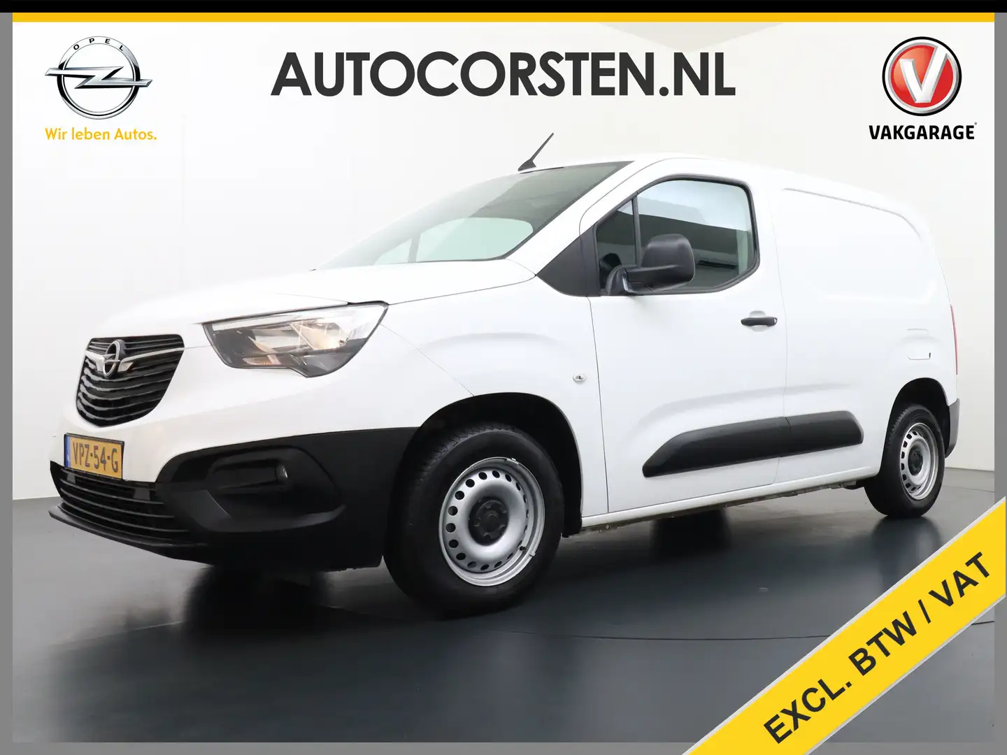 Opel Combo 1.5D L1H1 Navi Apple/Android Airco Pdc SchuifdeurR Wit - 1