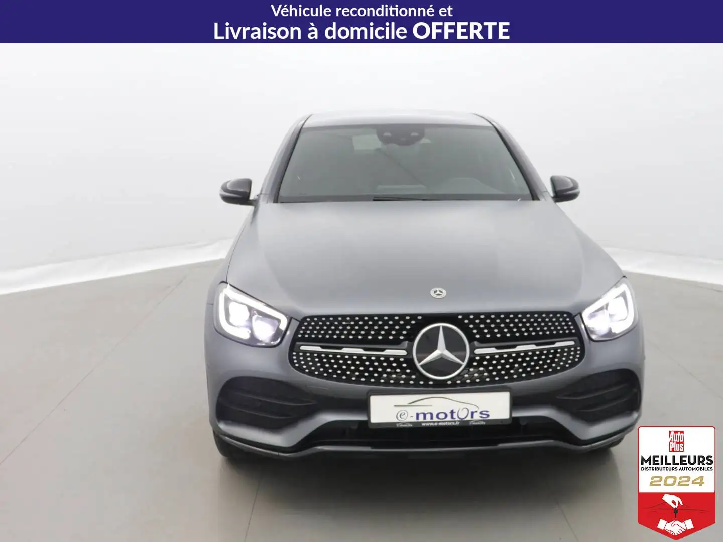 Mercedes-Benz G GLC Coupé 200d 9G-Tronic AMG Line + Attelage Szürke - 2