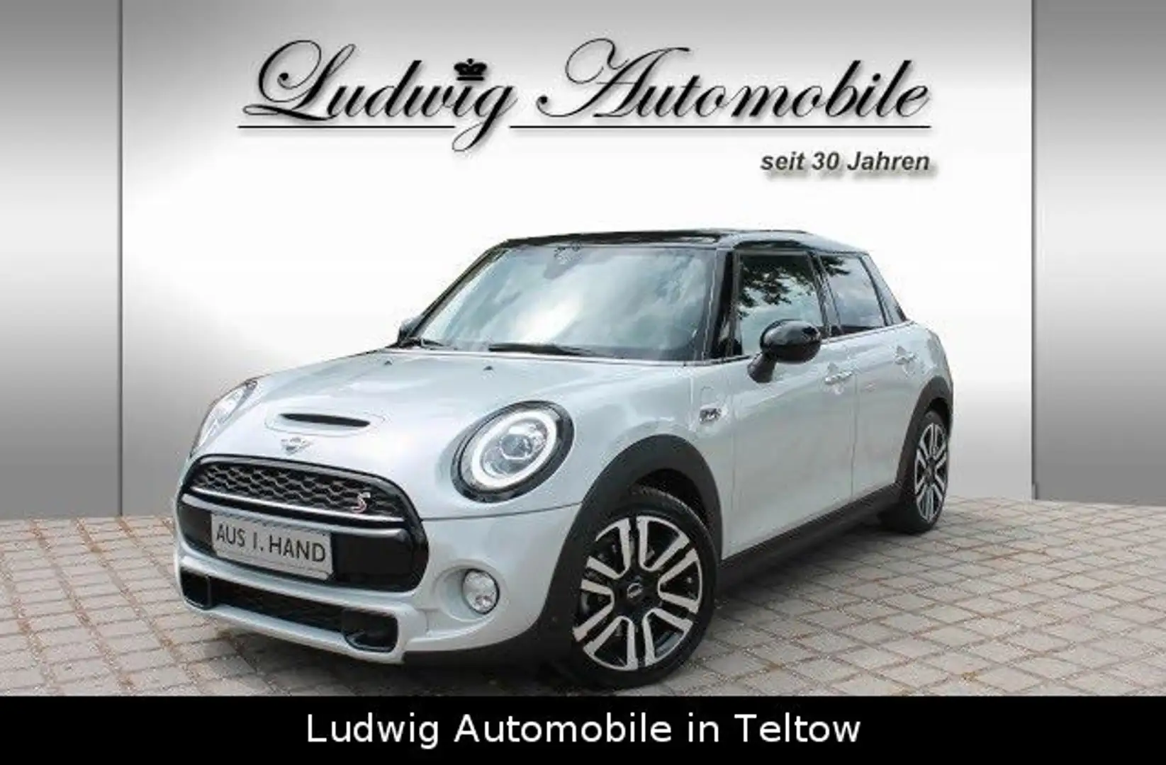 MINI Cooper S 5-trg.*Pano*Leder*Chili*TOP Silber - 1