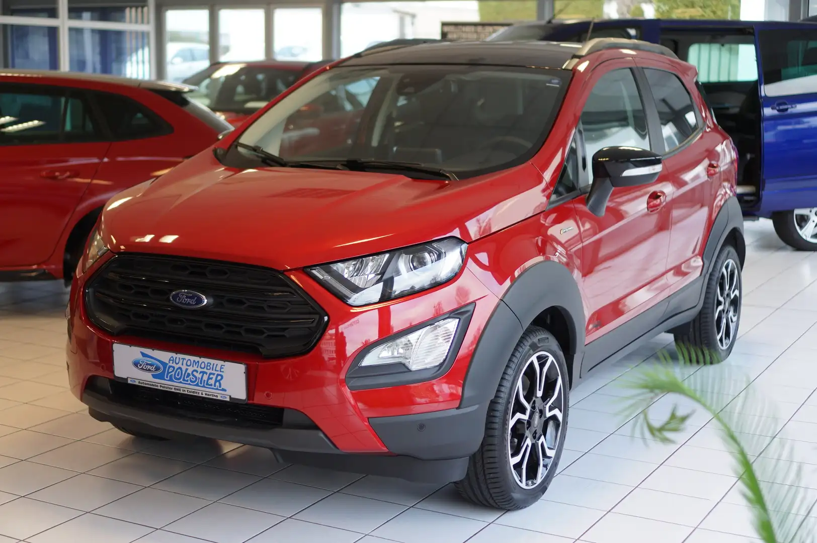 Ford EcoSport Active *Voll-LED*Kamera*Navi*Key-Free*Leder* Rouge - 1