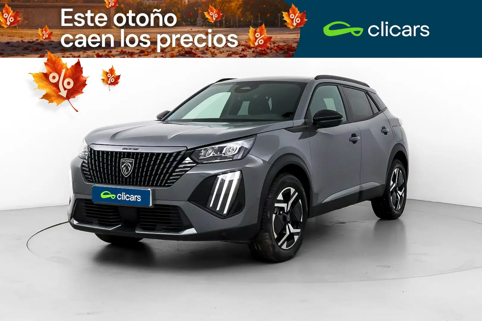 Peugeot 2008 Hybrid Allure Plus eDCS6 145 Gris - 1