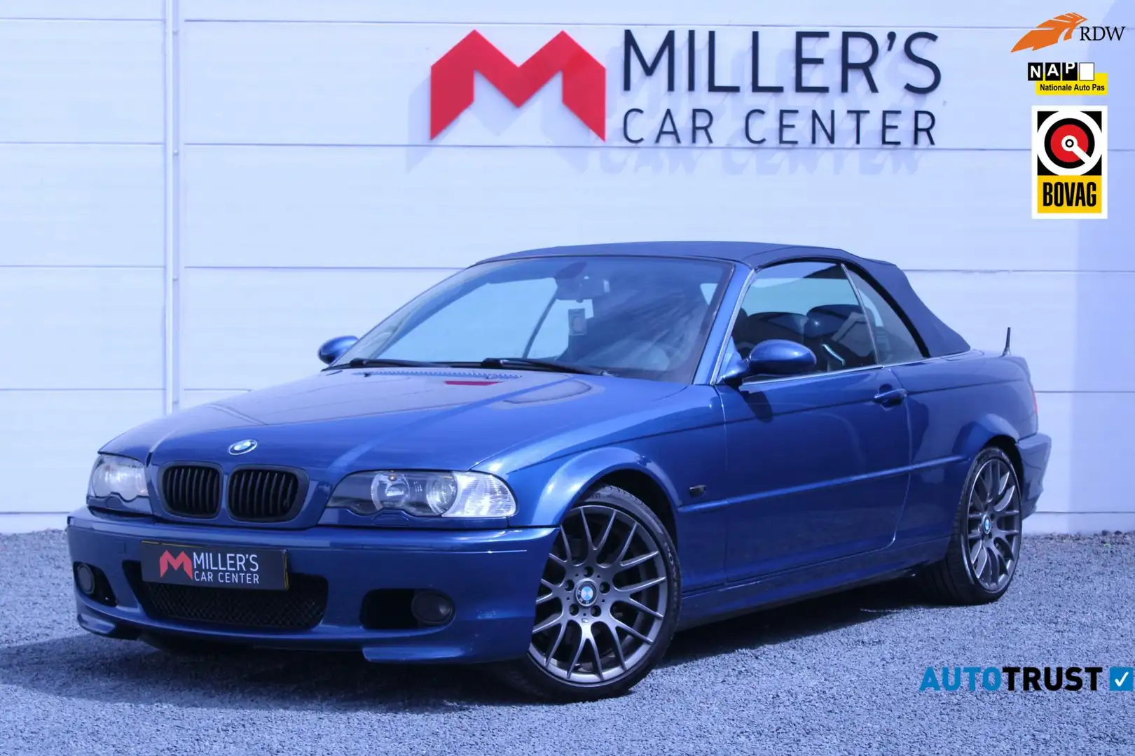 BMW 323 3-serie Cabrio 323Ci Executive NL | NAP | Carplay| Bleu - 1