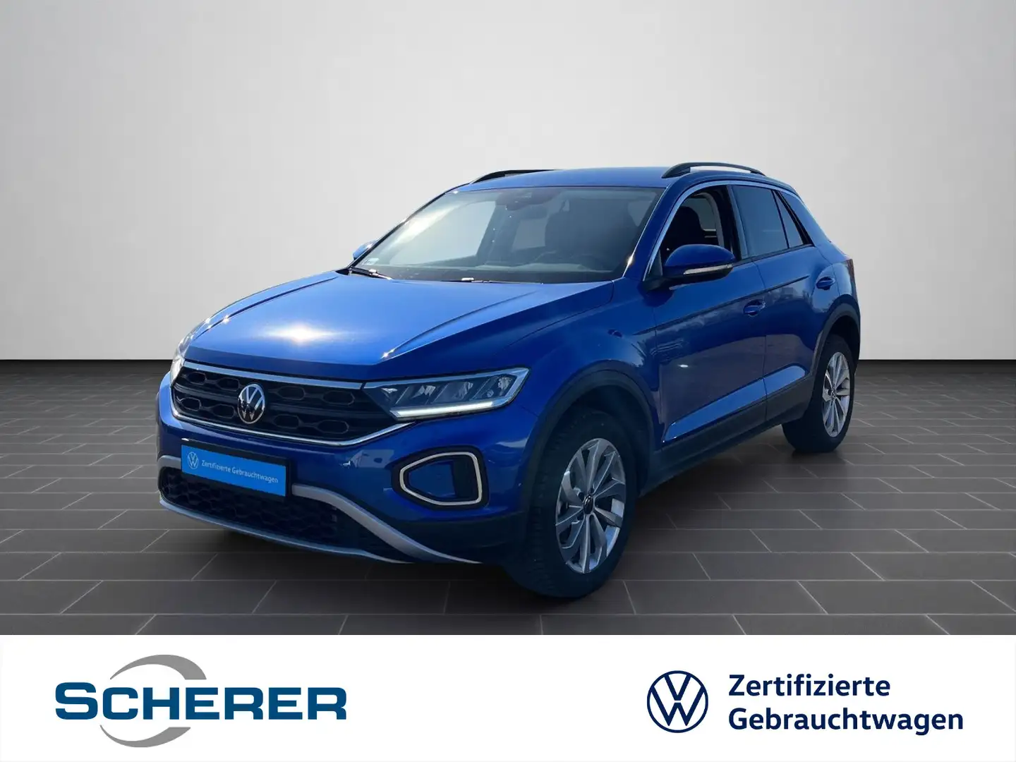 Volkswagen T-Roc 1.5 TSI DSG Life ACC/Kamera/LED/Navi Blau - 1