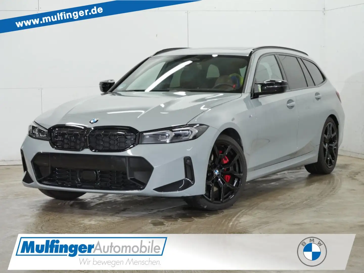 BMW 340 Mi xDr.T.M Pro Standh.AHK ACC SurView PanoD. Gris - 1