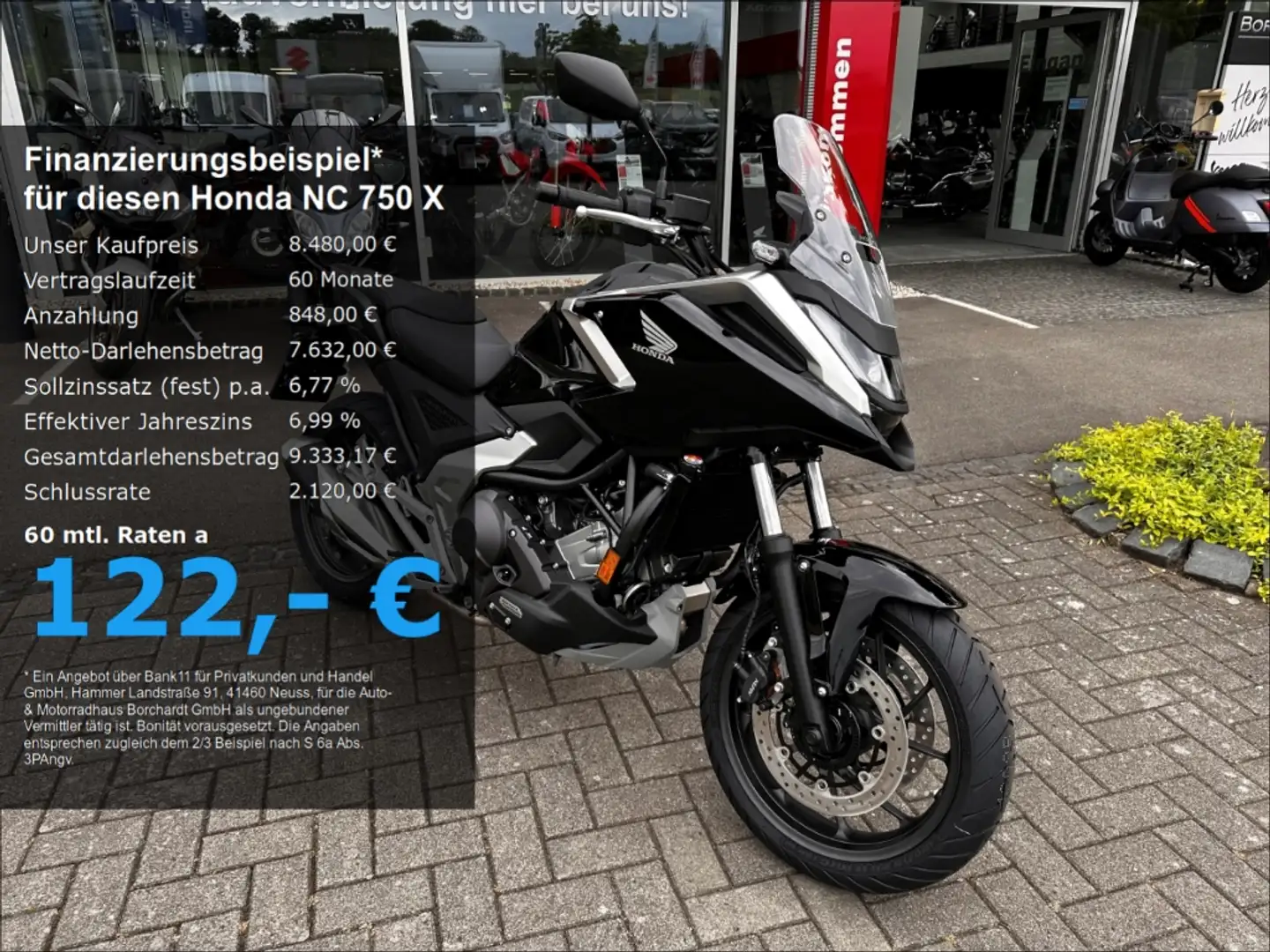 Honda NC 750 *DCT*Mod.2025*6 Jahre Garantie*58PS*Schwarz* Fekete - 1