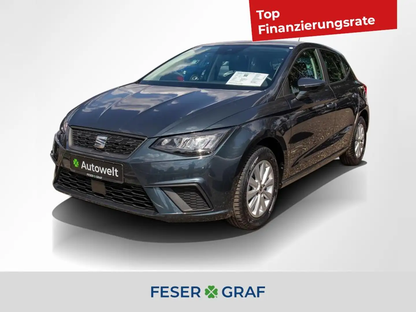 SEAT Ibiza 1.0 TSI Style LED / PDC / Sitzheizung Grau - 1