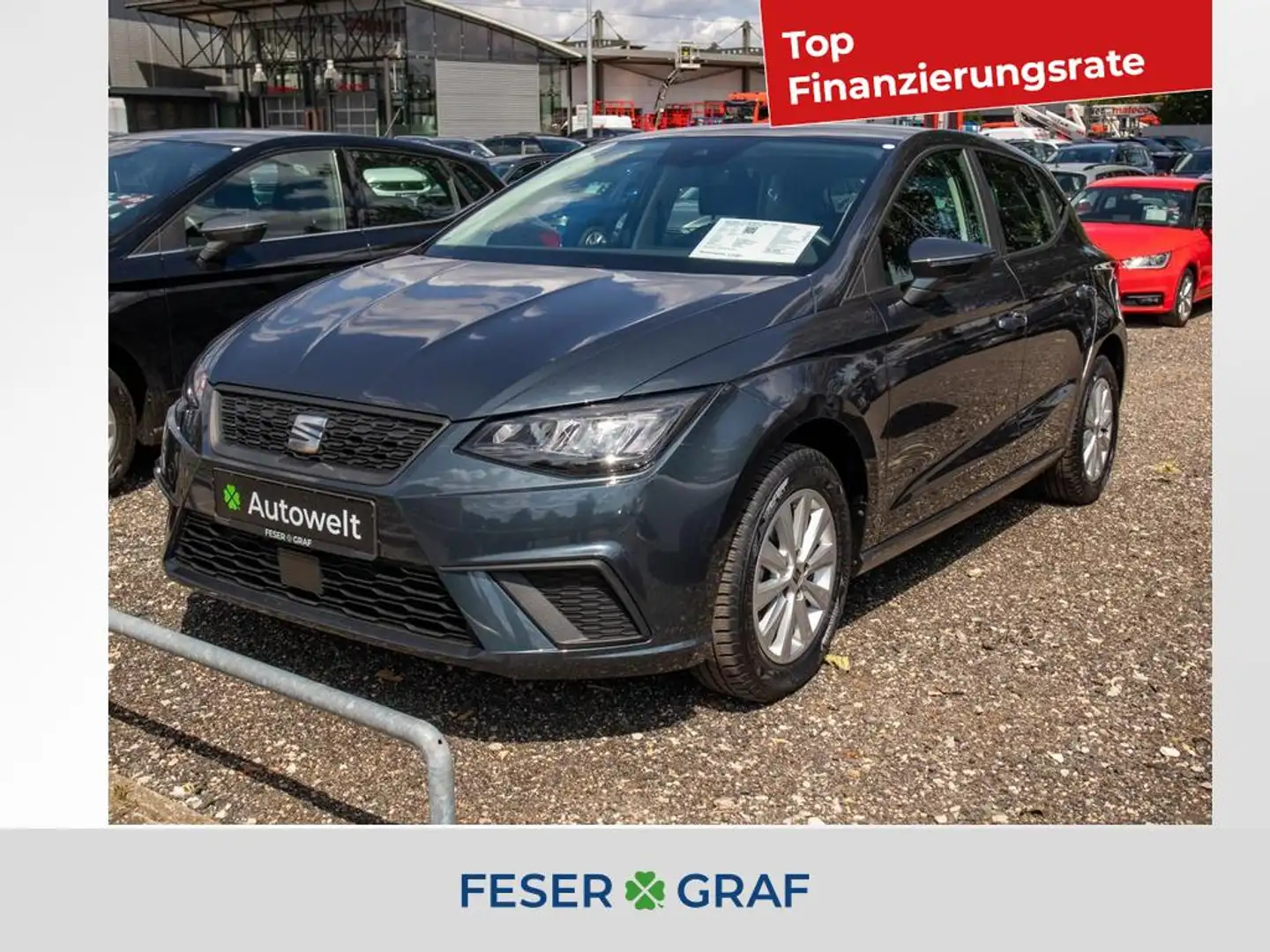 SEAT Ibiza 1.0 TSI Style LED / PDC / Sitzheizung Grau - 1