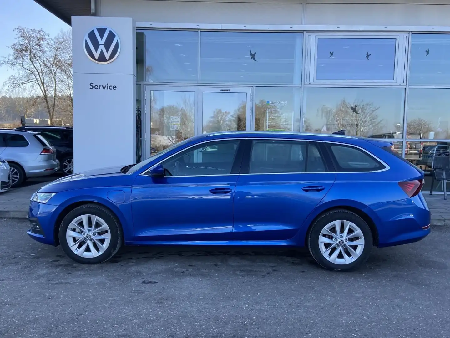 Skoda Octavia Combi iV 1.4 TSI DSG Style HEAD-UP+SMART Blau - 2