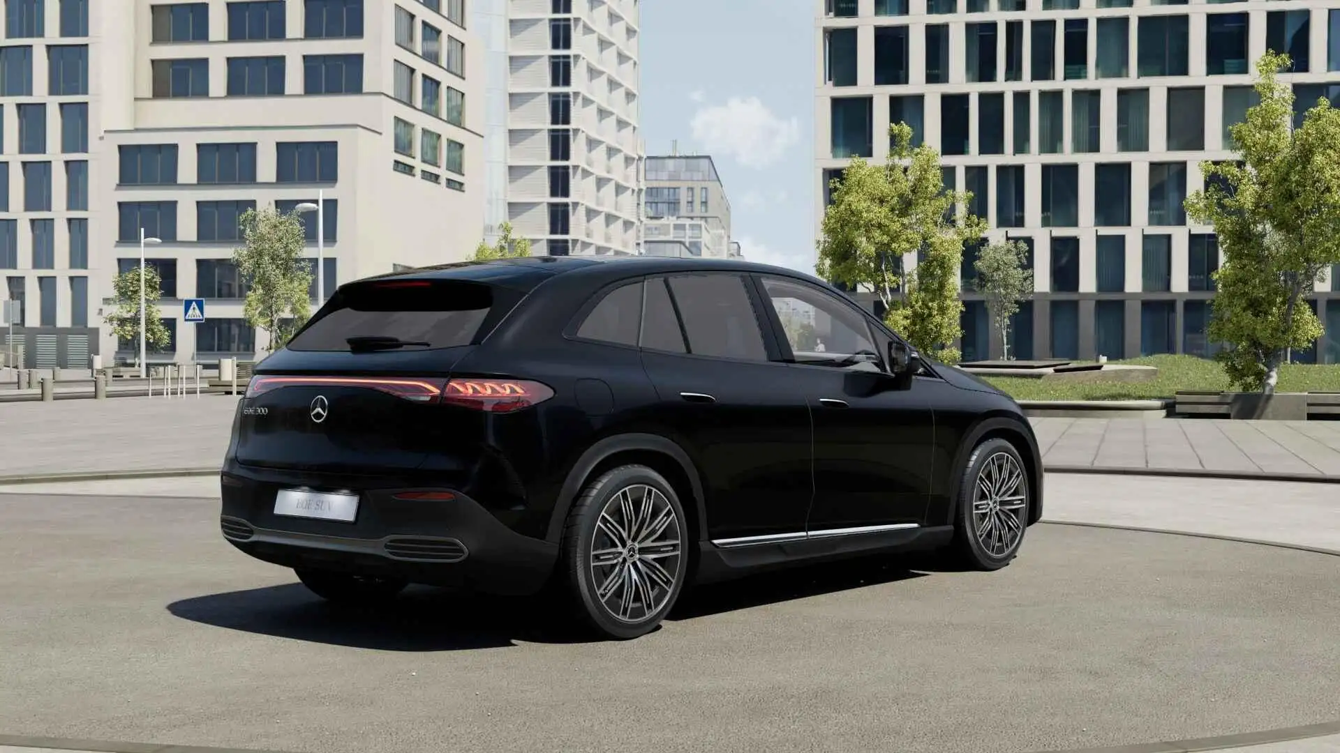 Mercedes-Benz EQE SUV 300 AMG Line 91 kWh | Panoramadak | Burmester audi Noir - 2