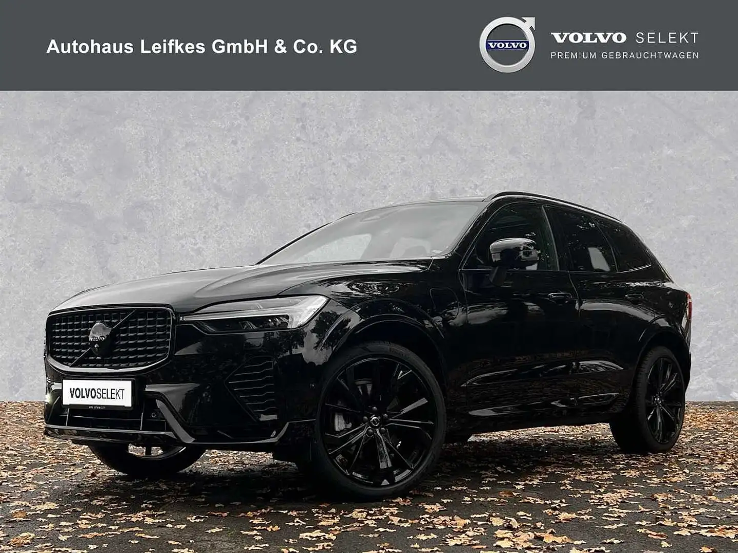 Volvo XC60 Plug-In-Hybrid T6 AWD Plug-in Hybrid Plus Black Ed Schwarz - 1